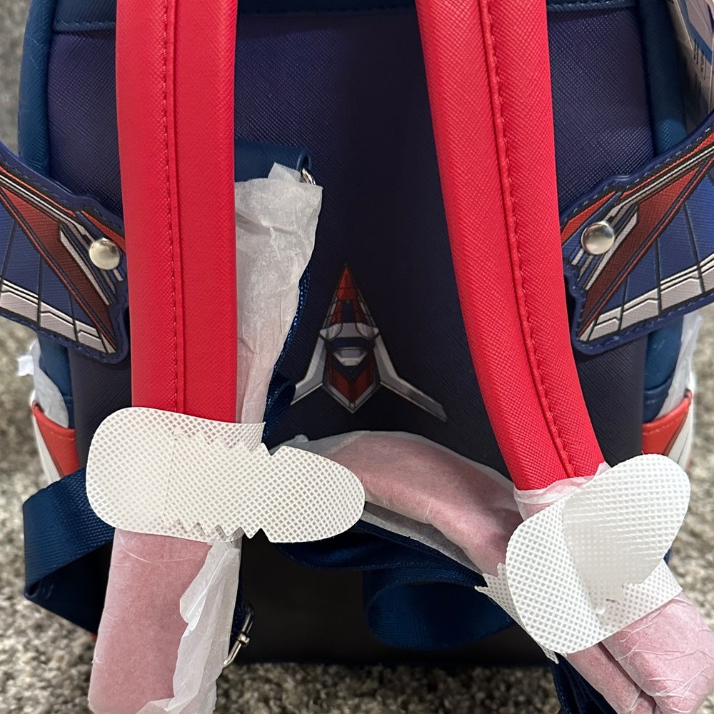 Captain America Loungefly Themed Backpack - Picture 3 of 5
